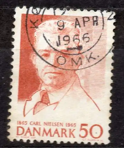 Dänemark, Mi-Nr. 432 x gest., 100. Geburtstag von Carl Nielsen