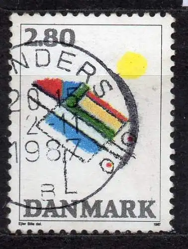 Dänemark, Mi-Nr. 901 gest., Zeitgenössische Kunst