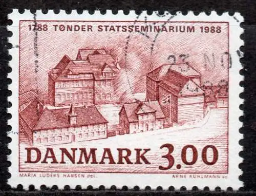 Dänemark, Mi-Nr. 927 gest., 200 Jahre Pädagogische Hochschule Tondern