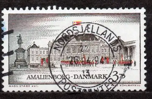 Dänemark, Mi-Nr. 1074 gest., Schloss Amalienborg