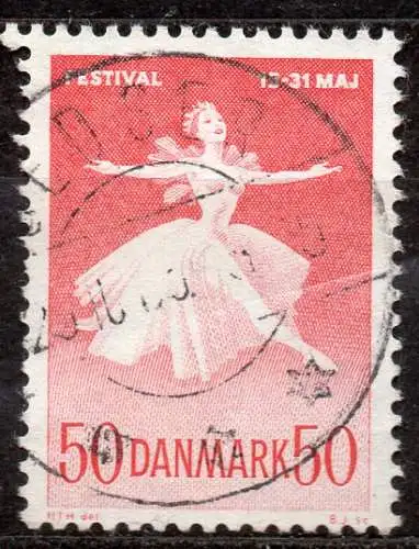 Dänemark, Mi-Nr. 435 x gest., Ballett- und Musikfestspiele