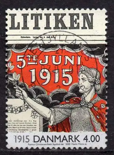 Dänemark, Mi-Nr. 1248 gest., Ereignisse des 20. Jahrhunderts