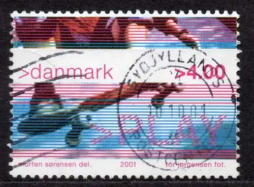 Dänemark, Mi-Nr. 1281 gest., Jugendkultur: Skateboarder