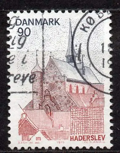 Dänemark, Mi-Nr. 599 gest., Dänische Regionen: Nordschleswig - Kathedrale in Haderslev