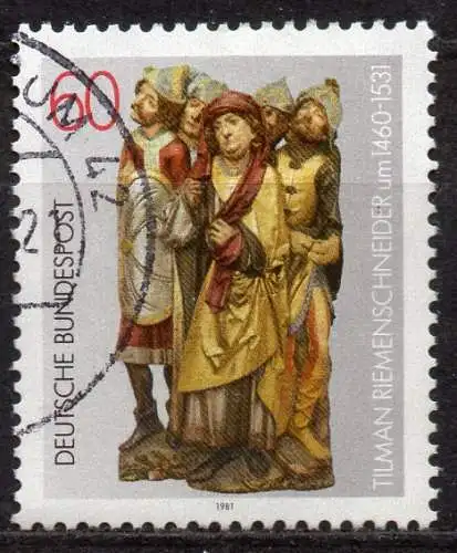 BRD, Mi-Nr. 1099 gest., Tilman Riemenschneider