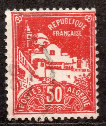 Algerien, Mi-Nr. 102 gest., Landesansichten: Fischer-Moschee