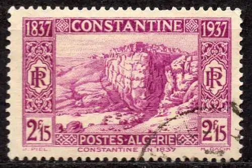 Algerien, Mi-Nr. 137 gest., 100. Jahrestag der Eroberung von Constantine