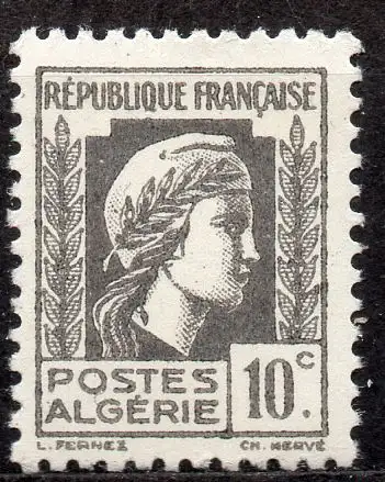 Algerien, Mi-Nr. 207 **, Marianne