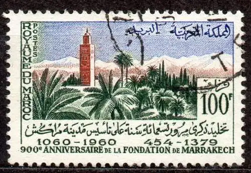 Marokko, Mi-Nr. 453 gest., 900 Jahre Marrakesch