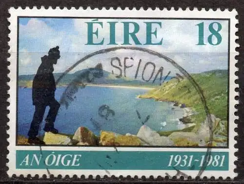 Irland, Mi-Nr. 442 gest., 50 Jahre irischer Jugendherbergsverband