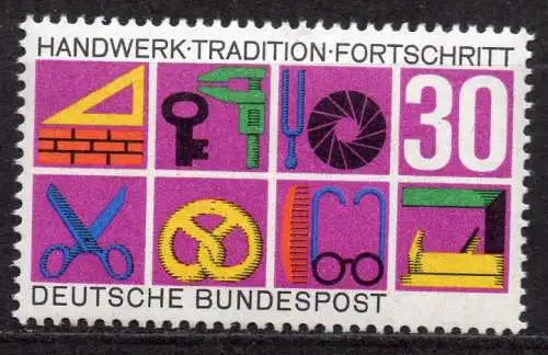 BRD, Mi-Nr. 553 **, Handwerk