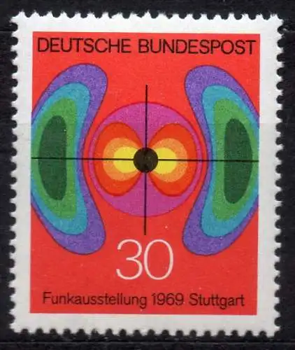 BRD, Mi-Nr. 599 **, Funkausstellung Stuttgart