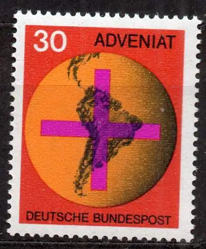 BRD, Mi-Nr. 545 **, ADVENIAT