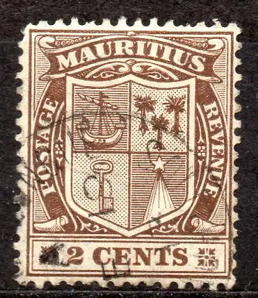 Mauritius, Mi-Nr. 206 A gest., König Georg VI.