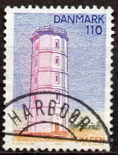 Dänemark, Mi-Nr. 705 gest., Dänische Regionen: Jütland - nördlich des Limfjords - Skagen