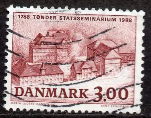 Dänemark, Mi-Nr. 927 gest., 200 Jahre Pädagogische Hochschule Tondern