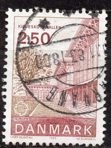 Dänemark, Mi-Nr. 781 gest., Europa 1983: Werke des menschlichen Geistes