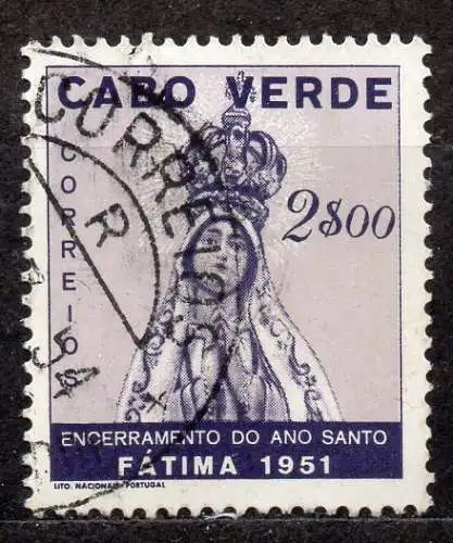 Kap Verde, Mi-Nr. 279 gest., Fatima 1951