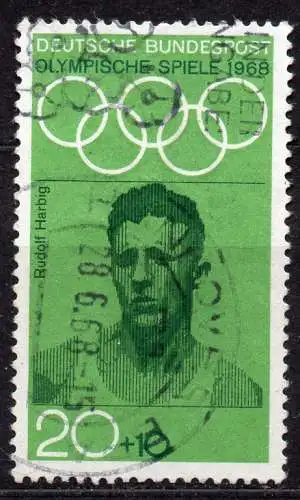 BRD, Mi-Nr. 562 gest., Olympische Sommerspiele Mexiko 1968