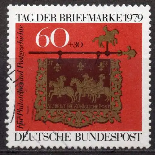 BRD, Mi-Nr. 1023 gest., Tag der Briefmarke