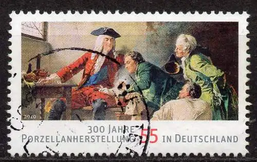 BRD, Mi-Nr. 2805 gest., 300 Jahre Porzellanherstellung in Deutschland