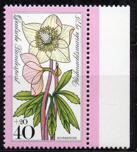 BRD, Mi-Nr. 874 **, Weihnachten 1975