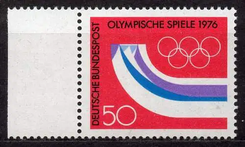 BRD, Mi-Nr. 875 **, Olympische Winterspiele 1976 Innsbruck