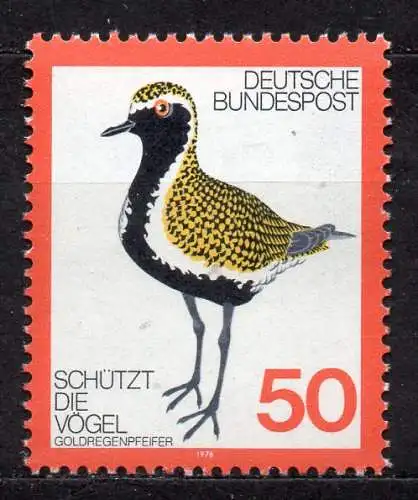 BRD, Mi-Nr. 901 **, Vogelschutz