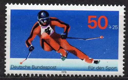 BRD, Mi-Nr. 958 **, Sporthilfe