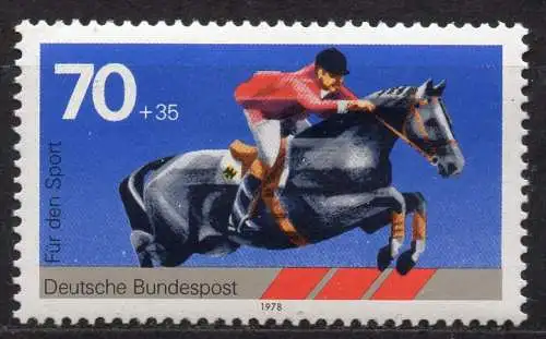 BRD, Mi-Nr. 968 **, Sporthilfe