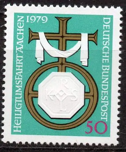 BRD, Mi-Nr. 1017 **, Heiligtumsfahrt Aachen