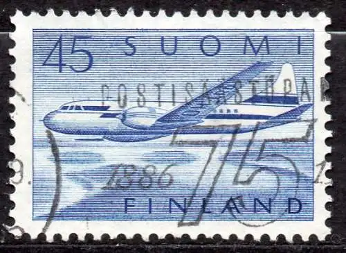 Finnland, Mi-Nr. 512 gest., Flugzeug Convair 440