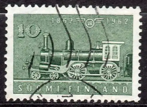 Finnland, Mi-Nr. 543 gest., 100 Jahre Finnische Staatseisenbahnen