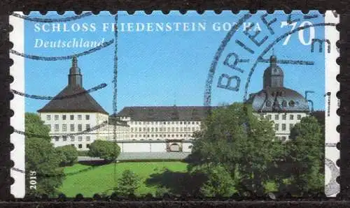 BRD, Mi-Nr. 3388 gest., gestanzt, Schloss Friedenstein Gotha