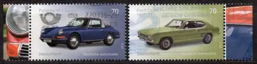 BRD, Mi-Nr. 3201 - 3202 gest., kompl., Klassische Automobile