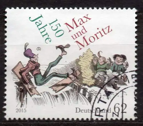 BRD, Mi-Nr. 3146 gest., 150 Jahre Max und Moritz