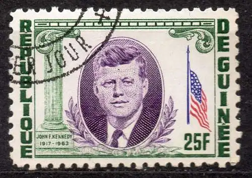 Guinea, Mi-Nr. 227 gest., John F. Kennedy