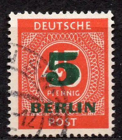 Berlin, Mi-Nr. 64 gest.,