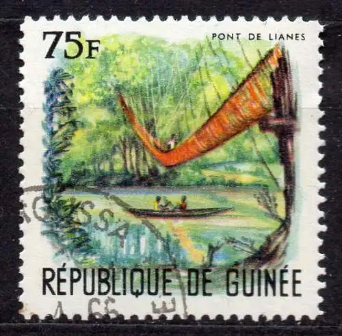 Guinea, Mi-Nr. 363 gest., Landschaft