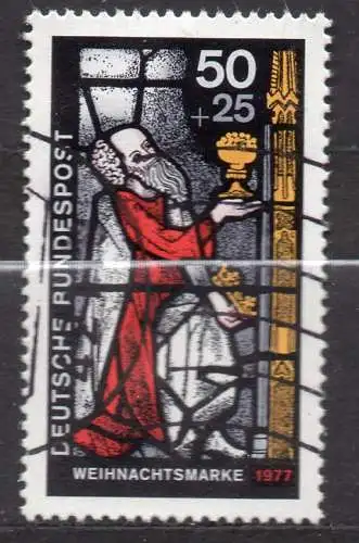 BRD, Mi-Nr. 955 gest., aus Block 15, Weihnachten 1977