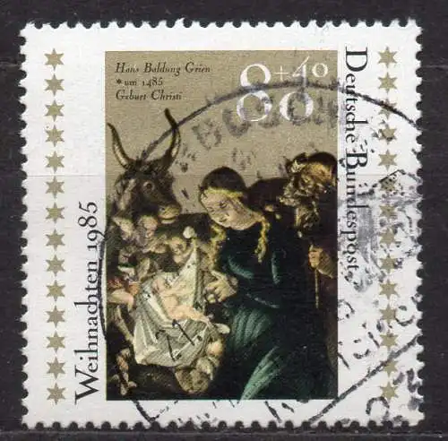 BRD, Mi-Nr. 1267 gest., Weihnachten 1985