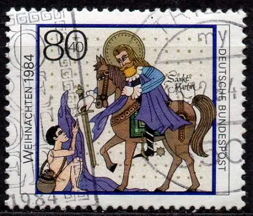 BRD, Mi-Nr. 1233 gest., Weihnachten 1984