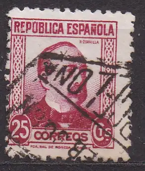 Spanien, Mi-Nr. 630 gest., Manuel Ruiz Zorrilla