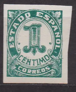 Spanien, Mi-Nr. 764 II  **, Ziffer
