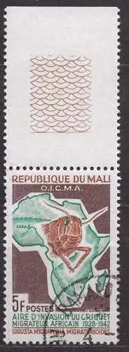 Mali, Mi-Nr. 83 gest., Kampf gegen die Wanderheuschrecke