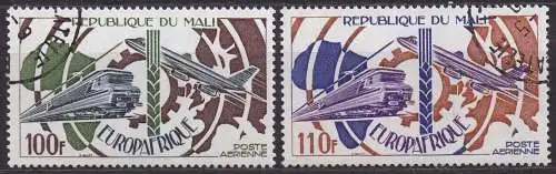 Mali, Mi-Nr. 468 - 469 gest., kompl., Europäisch-Afrikanische Wirtschaftsorganisation