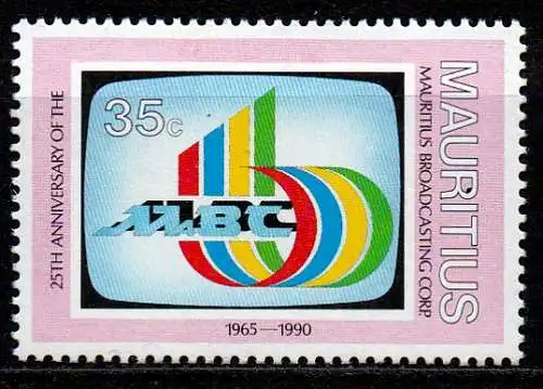 Mauritius, Mi-Nr. 707 **, Gründung der Rundfunkgesellschaft