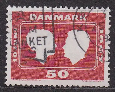 Dänemark, Mi-Nr. 455 gest., Hochzeit der Thronfolgerin Margrethe