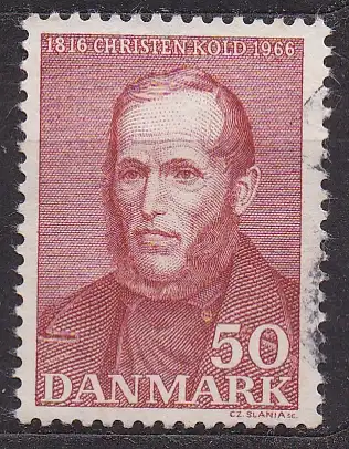 Dänemark, Mi-Nr. 441 x gest., 150. Geburtstag von Cristen Mikkelsen