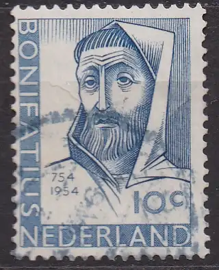 Niederlande, Mi-Nr. 643 gest., Hl. Bonifatius